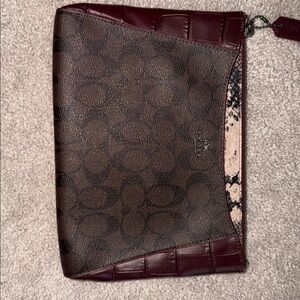 Coach clutch bag